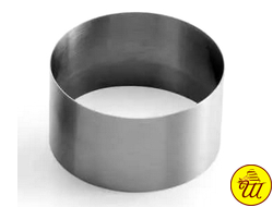 Форма кондитерская кольцо - диаметр 16 см., высота 8 см.