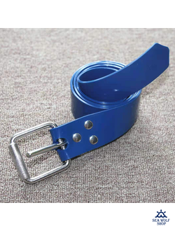 Ремень Keep Diving грузовой силикон. 1,3х0,4 Синий