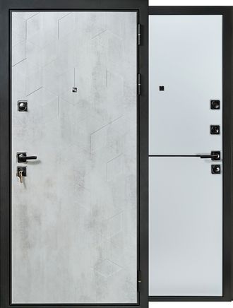 Металлическая входная дверь «Манчестер» Квартирная (трехконтурная)