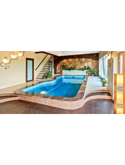 Композитный бассейн 7,1 х 3,6 х 1,3-1,8 "Авиньон" Franmer