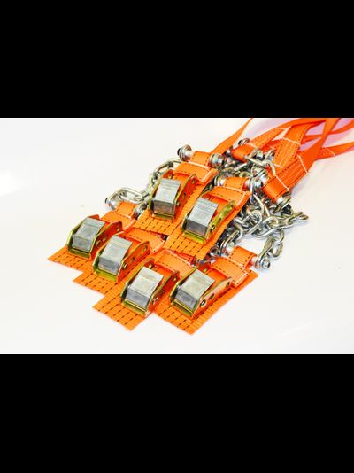 Комплект браслетов противоскольжения Secura 4WD R14-R18 для легковых а/м, кроссоверов и небольших внедорожников массой до 2000 кг, 12 шт