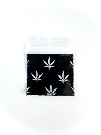 ПАКЕТЫ ZIPLOCK CANNABIS 30x30 мм