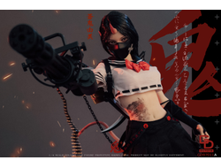 ПРЕДЗАКАЗ - Японская школьница-демон Юми - Коллекционная ФИГУРКА 1/6 scale Onihime Part 2 Yumi Souki (GD97011A) - GDTOYS  ?ЦЕНА: 23200 РУБ.?