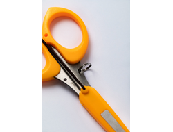 Ножницы "Gamma" ROS-03 для рукоделия в блистере 115 мм оранжевые