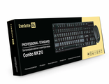 Комплект беспроводной ExeGate Professional Standard Combo MK210 EX295304RUS клавиатура+мышь оптическая