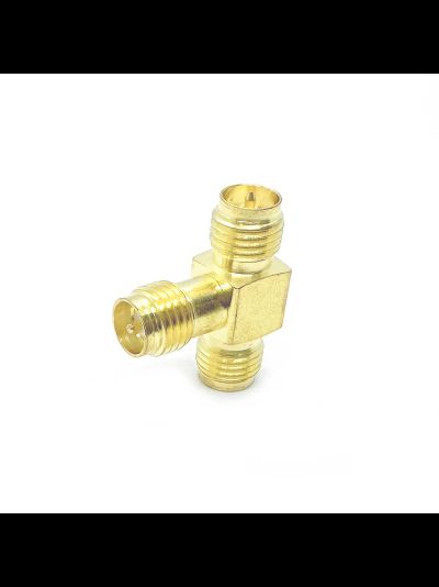 Разветвитель Т- образный  антенн Tinymons RPSMAK-2xRPSMAK X1 (1 шт.)