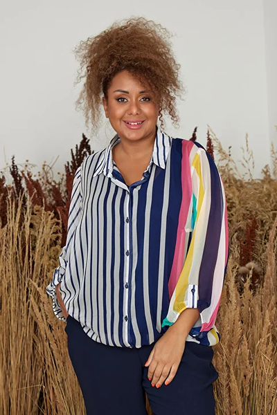 Блуза Лиан 56,58,60,62 размеры Sale