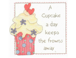 A Cupcake a Day Sampler BK966, DMC (набор для вышивания нитками) vkn