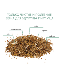 Fiory (Фиори) Pappagallini корм для волнистых попугаев, 400 г