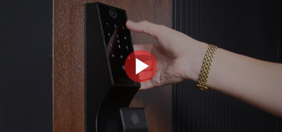 Moorgen T3+ врезная 7 ригелей, видеоглазок, Wi-Fi