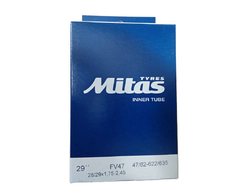 Камера Mitas 28/29x1.75-2.45, Presta 47 мм, 510340184111