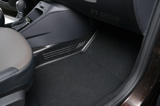 Накладки на ковролин тоннельные для Renault Kaptur 2016-2019