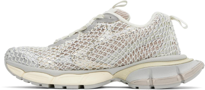 Balenciaga 3XL Fishnet Eggshell