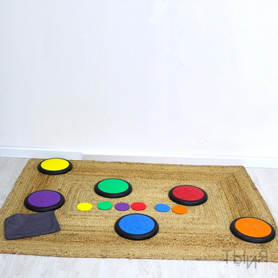 Тактильные круги пластиковые