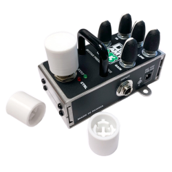 Насадка на кнопку педали эффектов, высокая (3D печать), 1 шт (белая)