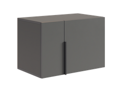 Прихожая БАСКО - Антресоль двухдверная L600 Графит