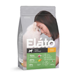 Elato (Элато) корм для щенков мелких пород с курицей и уткой 500 г