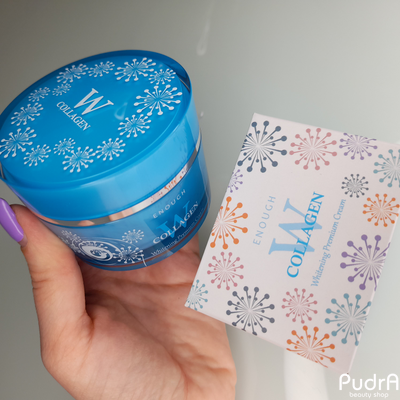 ENOUGH Крем для лица с коллагеном W Collagen Whitening Premium Cream