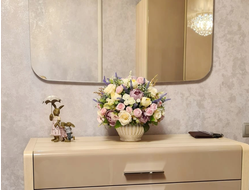 Интерьерные Композиции из искусственных цветов небольшие / Купить в Москве и Санкт-Петербург