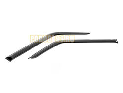 Дефлекторы окон, RIVAL, для Lada Largus фургон 2012-2021 2021-, листовой ПММА, 2шт.