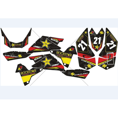 Наклейки на квадроцикл Suzuki LTR 450 ATV Quad #546 Rockstar