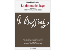 Rossini, Gioacchino La donna del Lago Klavierauszug (it)