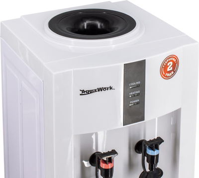 Aqua Work 16-LD/EN белый с нагревом и электронным охлаждением