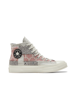 Кеды Converse Chuck 70 Patchwork белые высокие 170059C фото