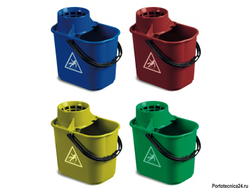 Ведро красное пластиковое Filmop Master Lux (16 литров)