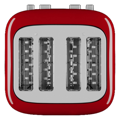 Тостер KitchenAid на 4 хлебца, матовый черный матовый, 5KMT4109EBM