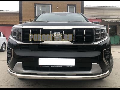 Защита переднего бампера d60 для Kia Mohave (2021-...)