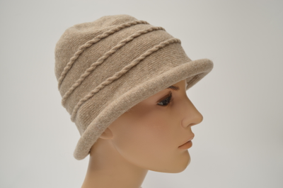 Польская шляпа женская вязаная