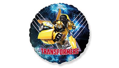 Фольгированный круг "Трансформеры" 45 см