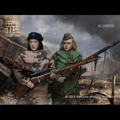 Женская пилотка советская с кокардой 1/6 (AL100020) - ALERT LINE