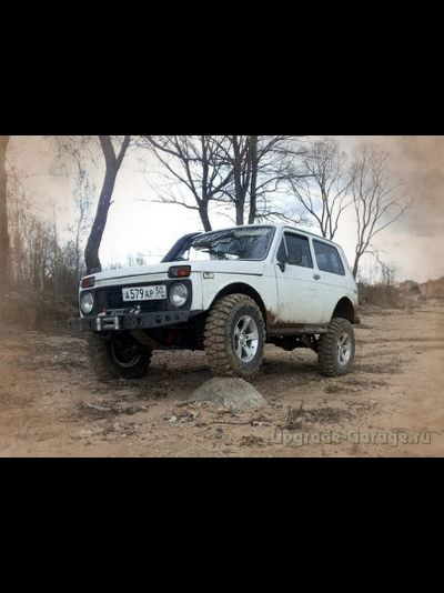 Бампер силовой передний ZST-ФХ 210 (Фишхантер) сварной 4мм под лебёдку