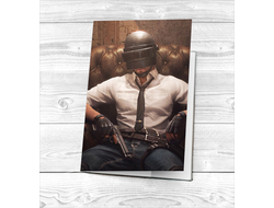 Обложка на паспорт PlayerUnknown’s Battlegrounds, PUBG, ПУБГ №5