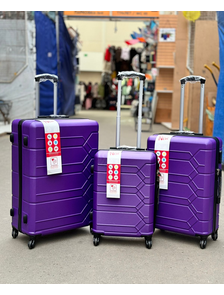 Чемодан маленький Neyron ABS S фиолетовый