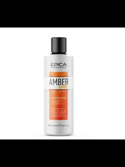 "EPICA Professional" Amber Shine ORGANIC Кондиционер для восстановления и питания волос, 250 мл (Эпика)