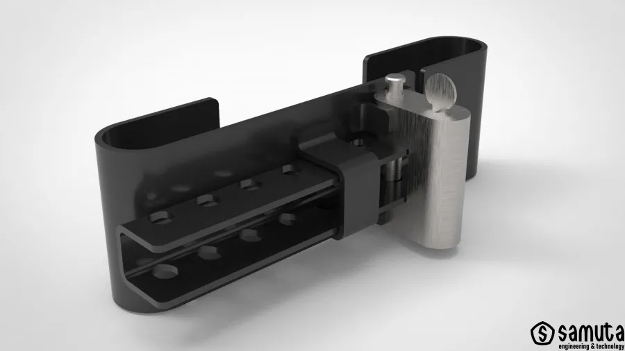 Замок-рейка для блокировки дверей контейнеров