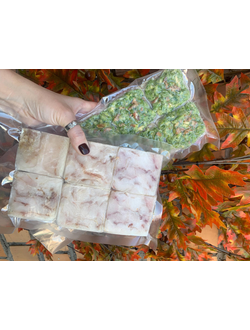 МИНТАЙ ПОД ШАПКОЙ ИЗ БРОККОЛИ