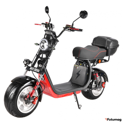 Электроскутер WHITE SIBERIA Pro Max 3950W черный