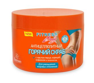 Floresan Fitness body Горячий Скраб д/тела Антицеллюлитный, 500мл