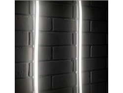 Неон фронтальный 220В, 15x14 мм, белый корпус