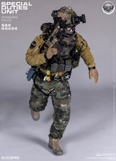 ПРЕДЗАКАЗ - Боец гонконгского спецназа SDU - Коллекционная ФИГУРКА 1/6 scale HK SDU Hong Kong Police Special Duties Unit (78113) - DAMTOYS ?ЦЕНА: 31900 РУБ.?