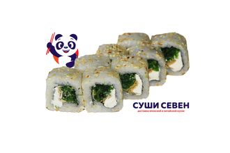 Сливочный сыр,японский омлет,водоросли Чука,кунжут.  230 гр.