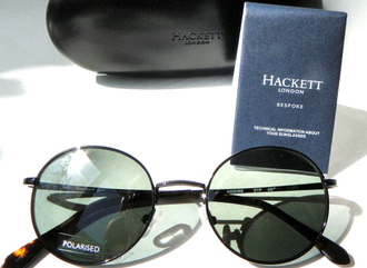 Круглые очки Hackett HSB 088 01P Black с поляризацией в интернет ...