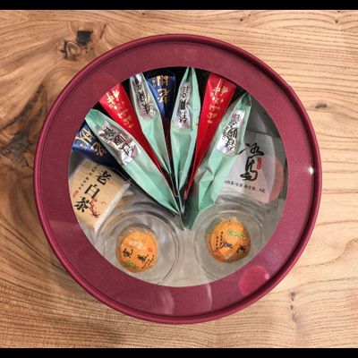 Набор №5 китайского чая и стеклянные пиалы