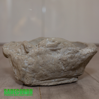 Горшок бетонный для цветов 22х15см