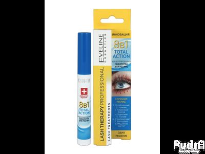 EVELINE Сыворотка для ресниц концентрированная LASH THERAPY PROFESSIONAL 8 в 1 TOTAL ACTION