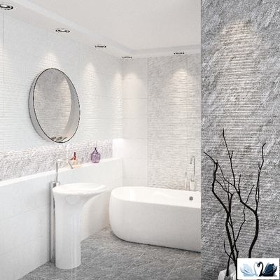 Плитка напольная Belani Борнео серый 41,8 х 41,8 см природный дизайн Береза керамика